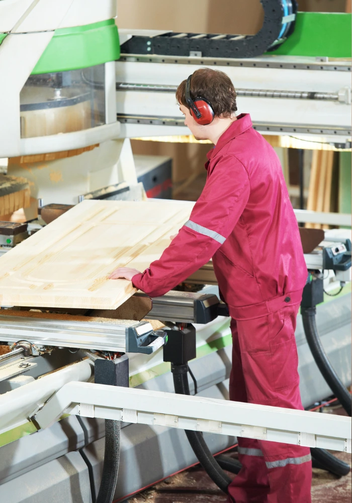 Fabrication d’un escalier en bois franc à l’atelier d’Escaliers Messier